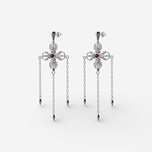 04-00-0785 Серьги Ваджра (Ag 925)-1