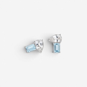 04-00-0815 Серьги "Amulette d'amour" (Ag 925)-1