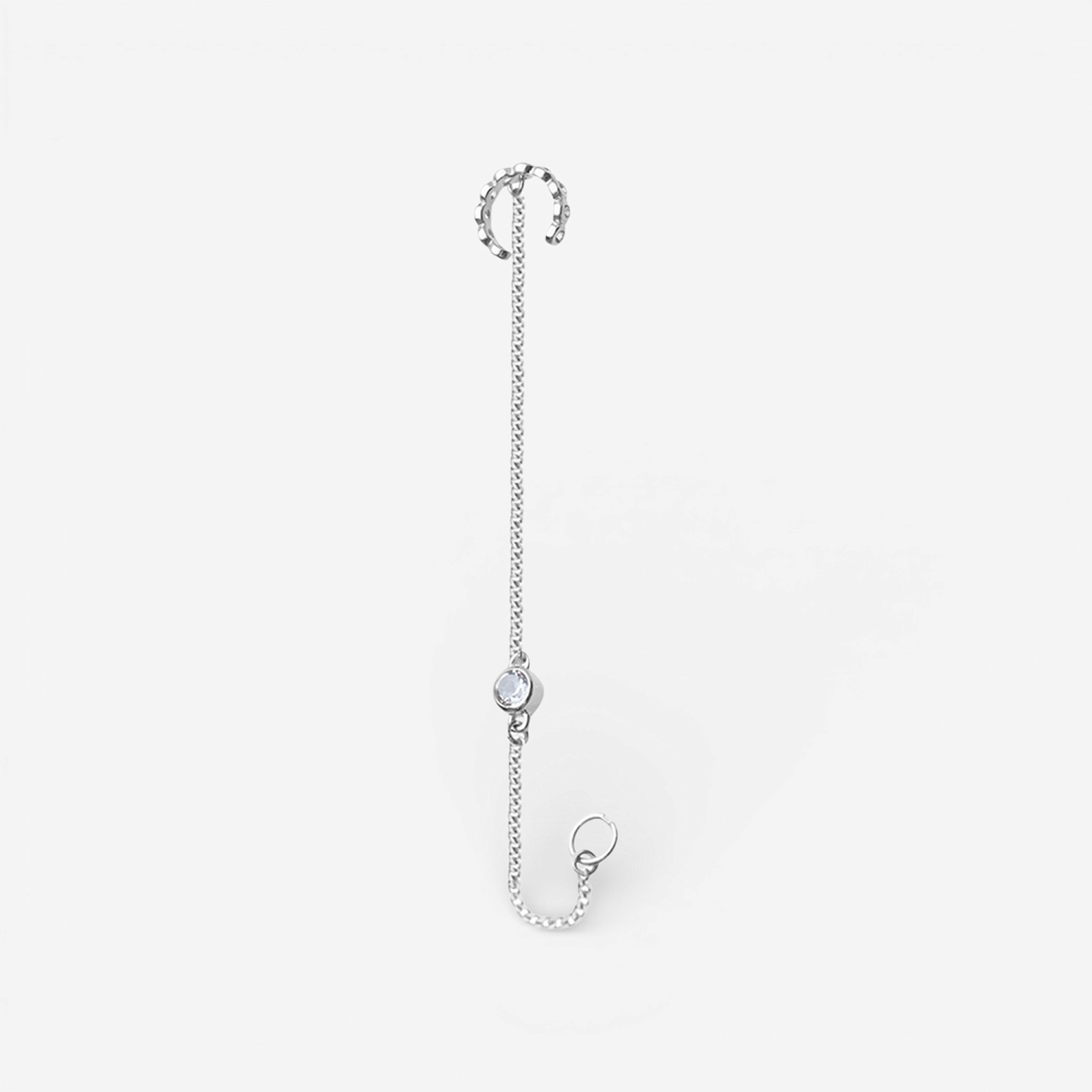 04-00-0346 Кафф Tear с топазом (Ag 925)-1