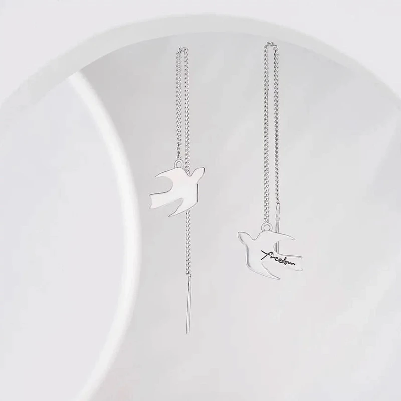 04-00-0286 Серьги-подвески Freedom (Ag 925)