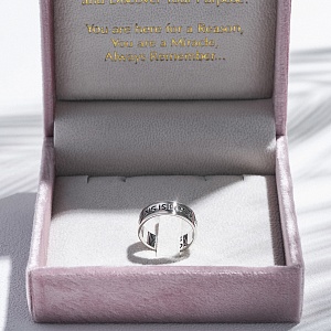 03-00-0517 Кольцо Everything is possible (Ag 925)-7