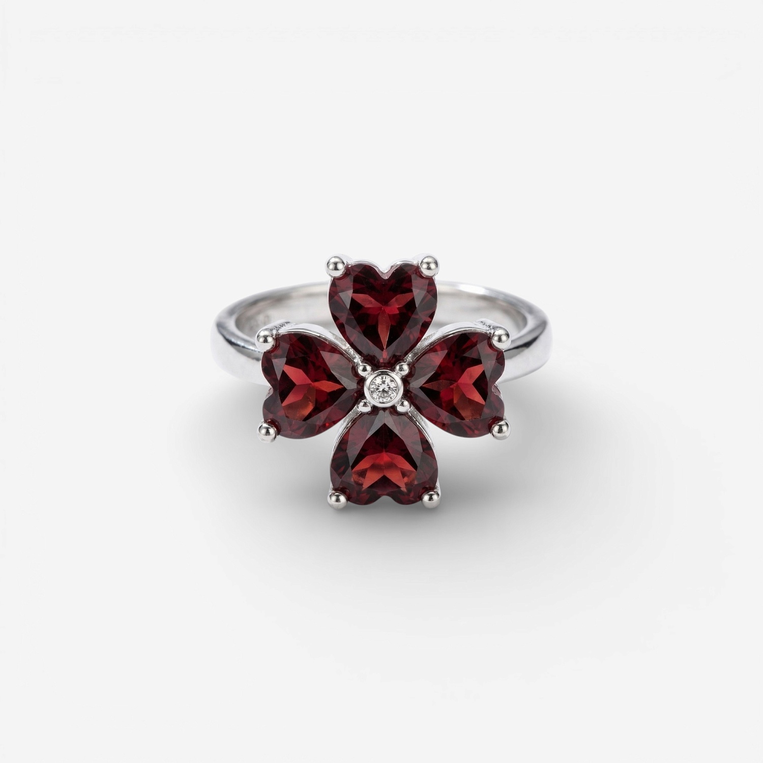 03-00-0661 Кольцо "Klever rouge" (Ag 925)-1