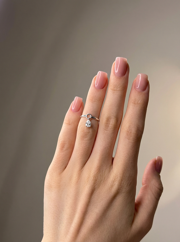 03-00-0684 Кольцо на фалангу Добавь смысл "Фигуры света" (Ag 925)