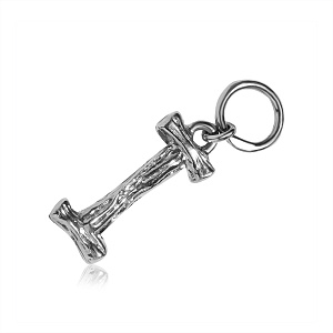 04-00-0442 Подвеска на серьгу "I" (Ag 925)-1