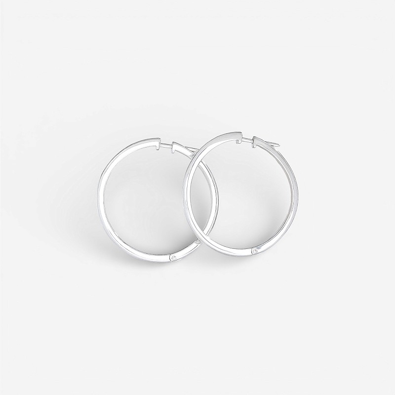 04-00-0406 Серьги Конго (30мм.) (Ag 925)