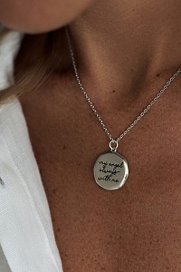 05-00-0508 Колье "My angel always with me" (Ag 925) (Ag 925)-2
