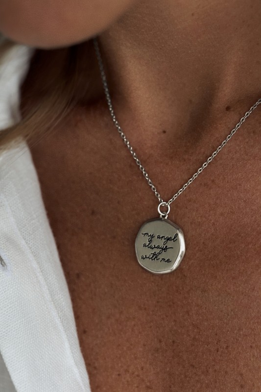 05-00-0508 Колье "My angel always with me" (Ag 925) (Ag 925)