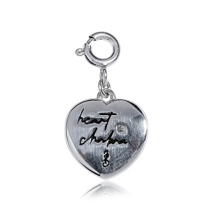 01-00-0579 Подвеска "Зорко лишь сердце"(на карабине) (Ag 925)-2