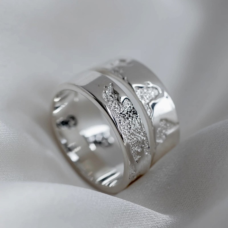 03-00-0559 Кольцо Double Map (Ag 925)