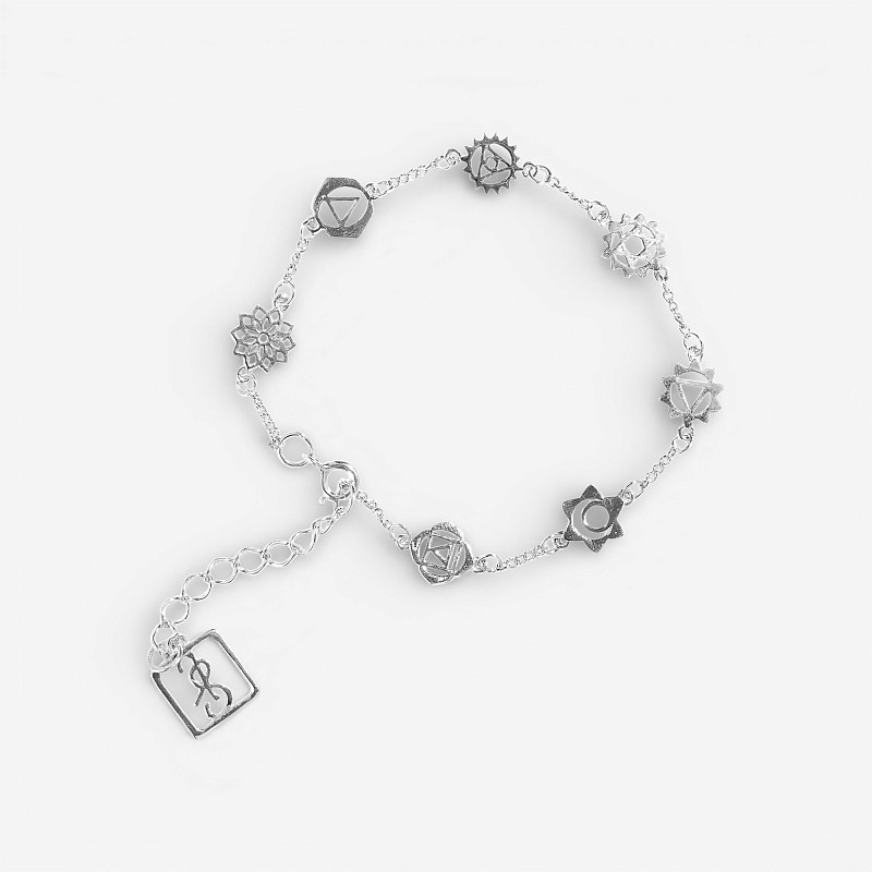 02-00-0003 Браслет "Чакры" (Ag 925)