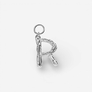 04-00-0381 Подвеска на серьгу "R" (Ag 925)-1