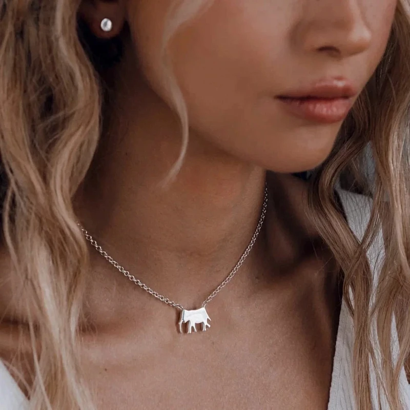 01-00-0409 Подвеска со слоном (Ag 925)