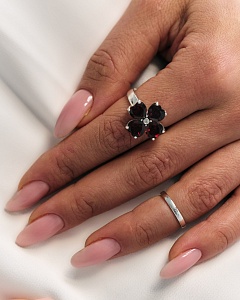 03-00-0661 Кольцо "Klever rouge" (Ag 925)-3