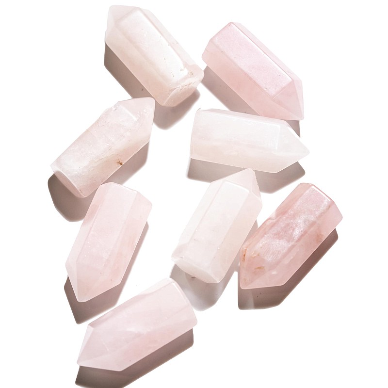 80-00-0056 Кристалл карандаш (розовый кварц)