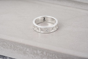 03-00-0592 Кольцо "Лунный Цикл" (Ag 925)-2