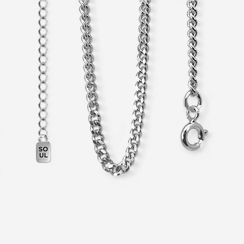 09-00-0046 Чокер Батуболонг (35 см) с удлинением (Ag 925)