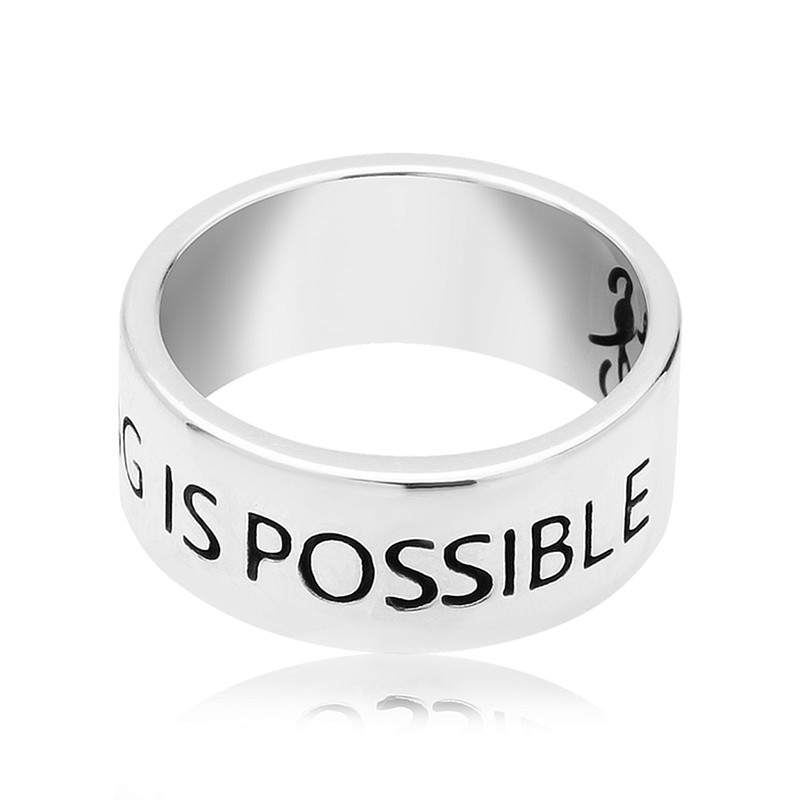 03-10-0516 Кольцо на фалангу Everything is possible (Ag 925)