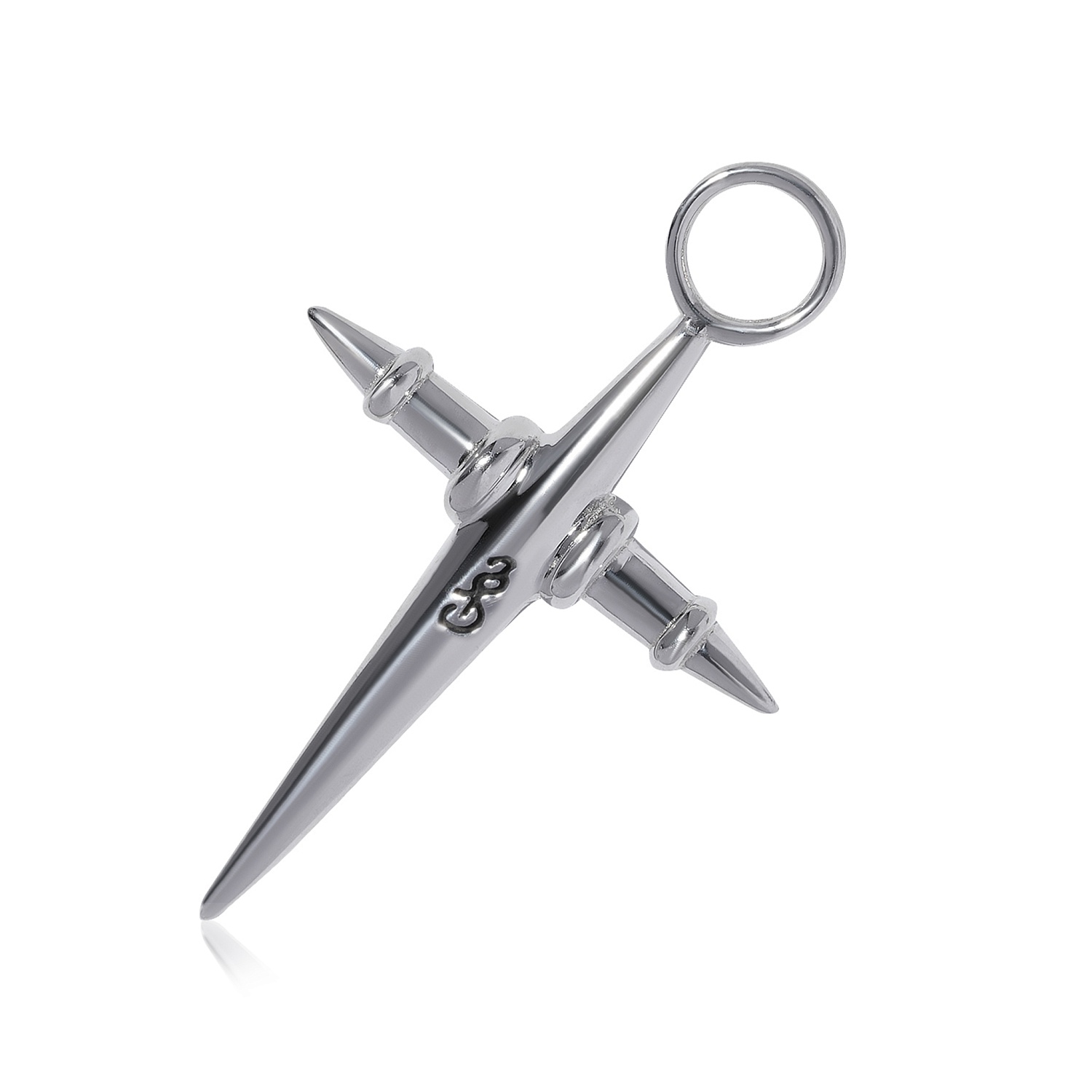 04-00-0283 Подвеска на серьгу Меч мудрости (Ag 925)-2