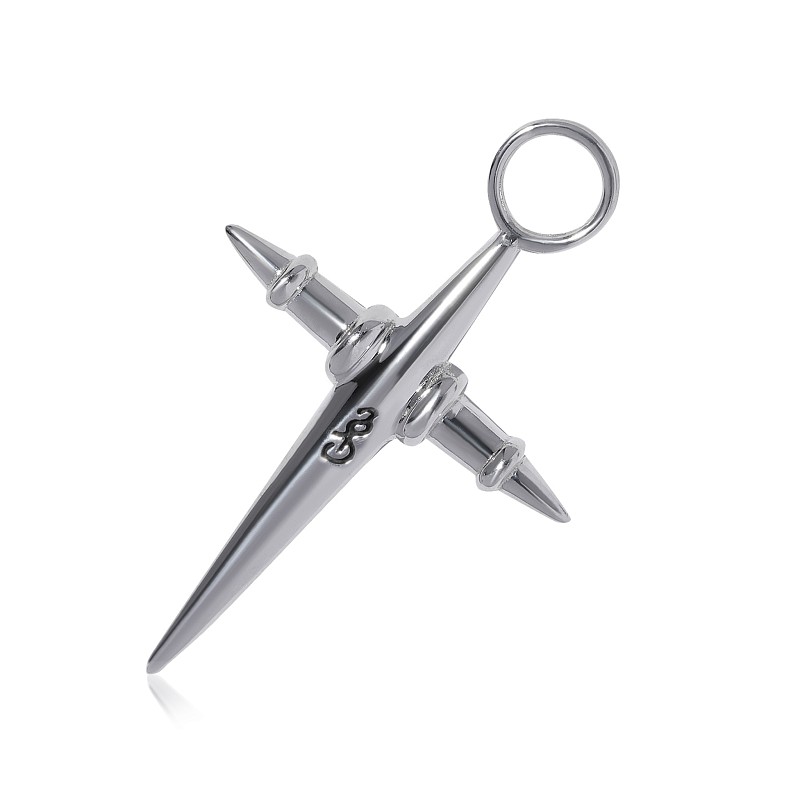 04-00-0283 Подвеска на серьгу Меч мудрости (Ag 925)