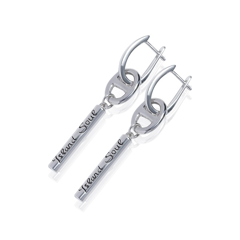 04-00-0205 Серьги-трансформеры ЭНСО (Ag 925)