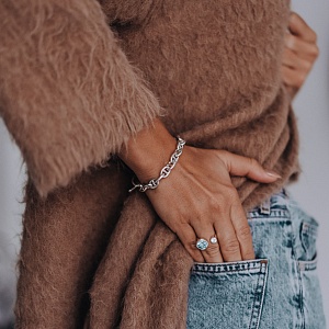 02-00-0160 Браслет ЭНСО (удлиненный, 19,5 см) (Ag 925)-3