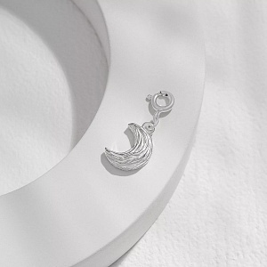 01-00-0646 Подвеска "Month" (на карабине) (Ag 925)-2