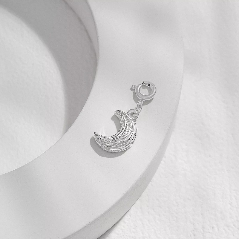 01-00-0646 Подвеска "Month" (на карабине) (Ag 925)