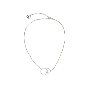 01-00-0139 Колье двойная бесконечность (Ag 925)-2