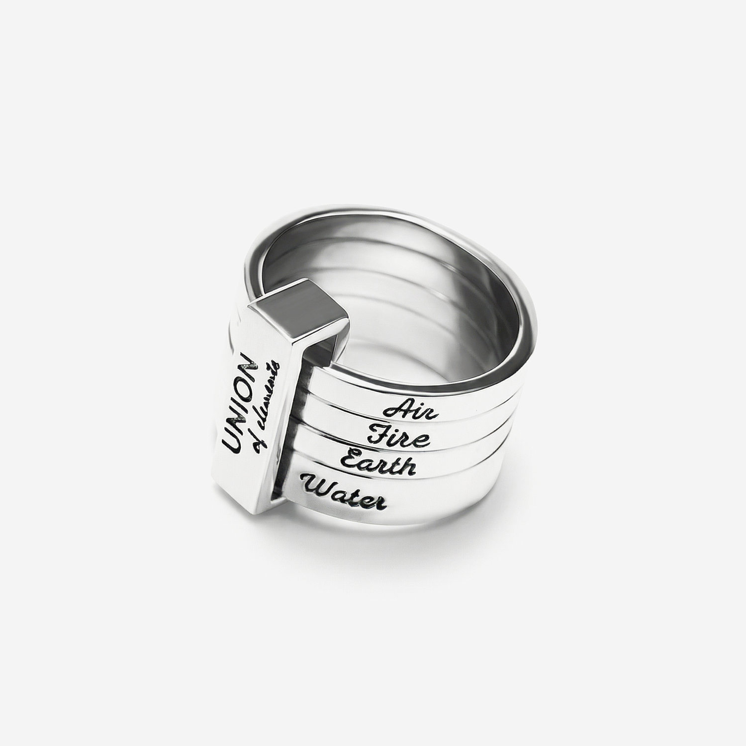 03-00-0303 Кольцо "4 Стихии" (Ag 925)-1