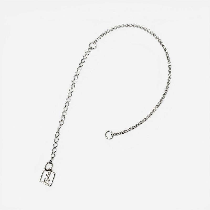 01-00-0559 Цепочка на карабин Rollo (левая) (Ag 925)