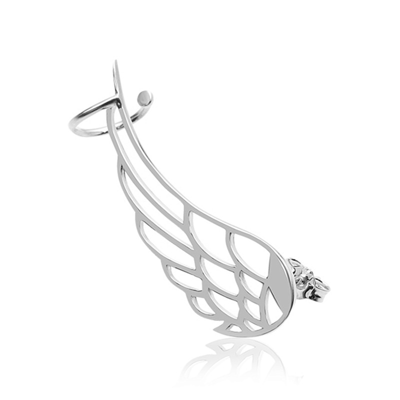 04-00-0245 Серьга кафф Крыло правое (Ag 925)