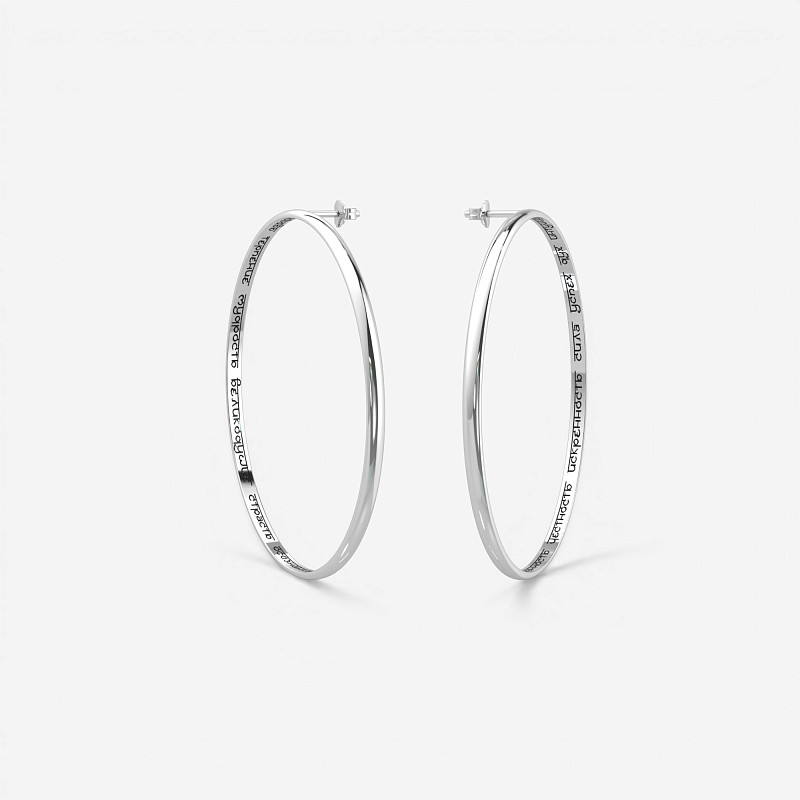 04-00-0806 Серьги "Намерение" (Ag 925)