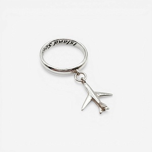 03-00-0520 Кольцо Самолет (Ag 925)-1