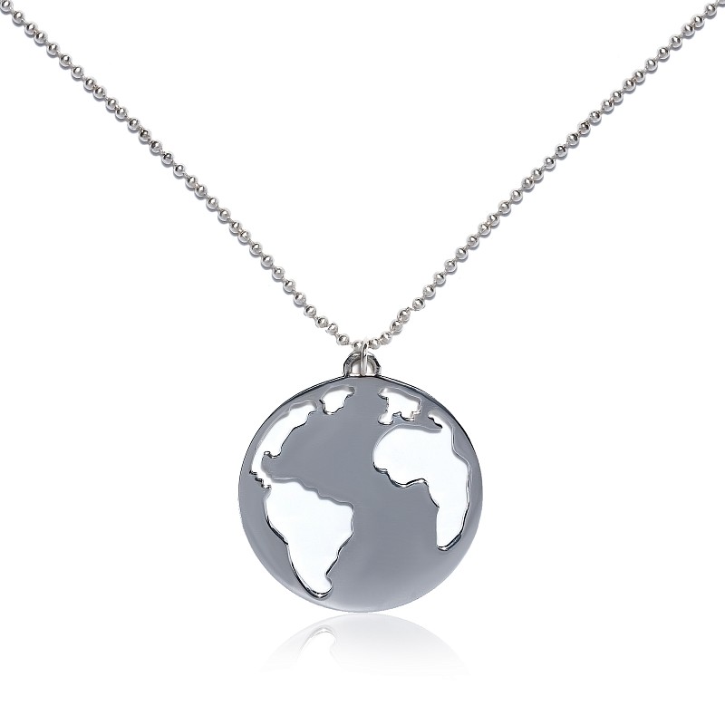 01-00-0137 Колье гражданин мира (Ag 925)