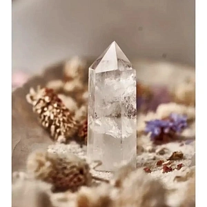 80-00-0057 Кристалл карандаш (горный хрусталь)-2