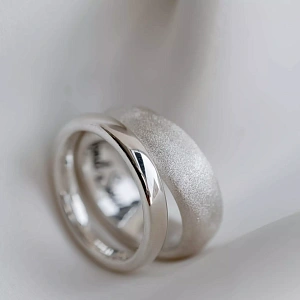 03-00-0008 Комплект колец TWINS (Ag 925)-4