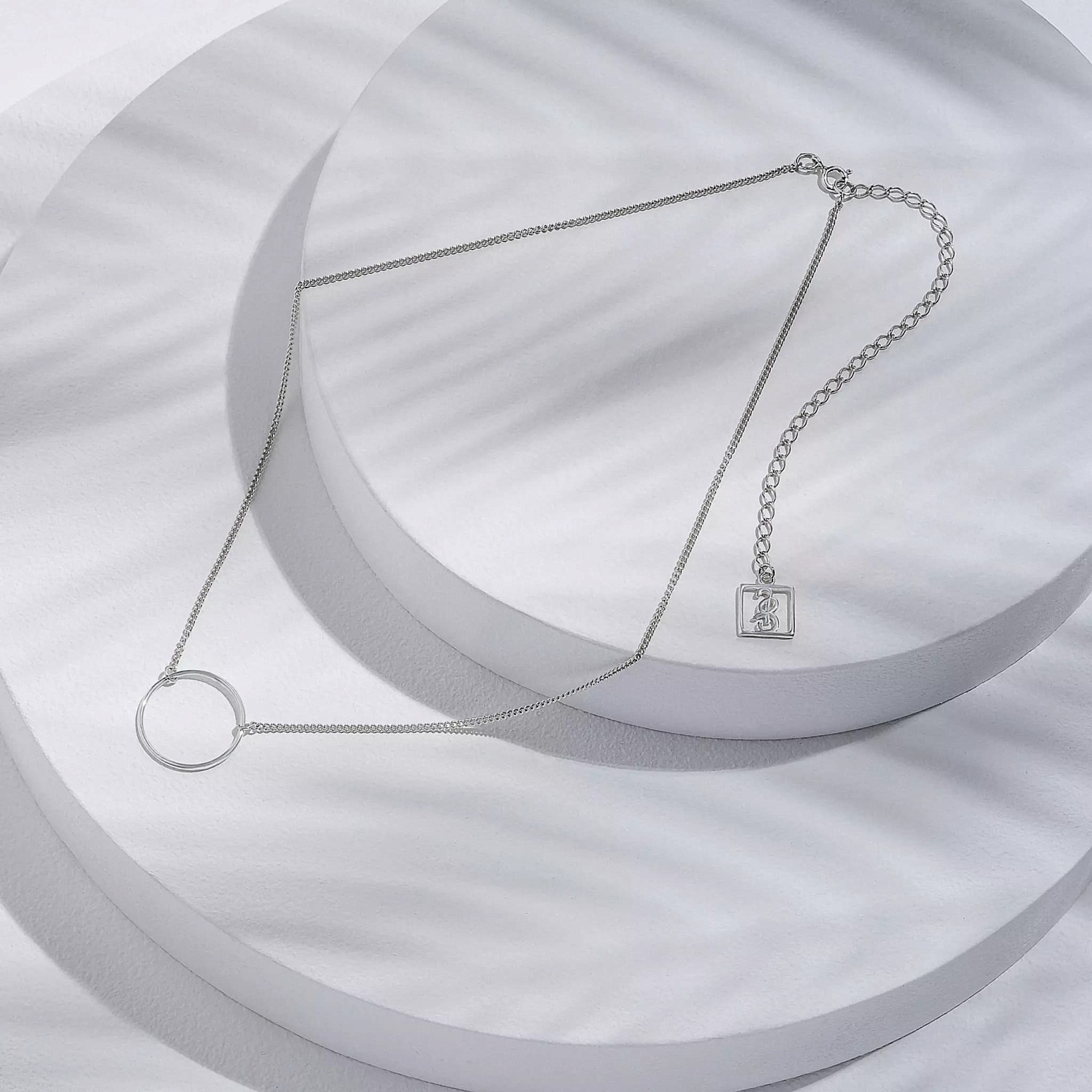 01-00-0128 Колье бесконечность (Ag 925)-4