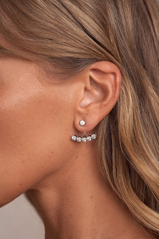 04-00-0435 Гвоздики-трансформеры "Smile" (Ag 925)