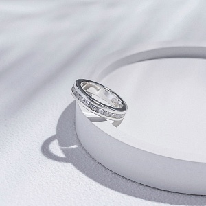 03-00-0157 Кольцо на фалангу с дорожкой белых цирконов (Ag 925)-2