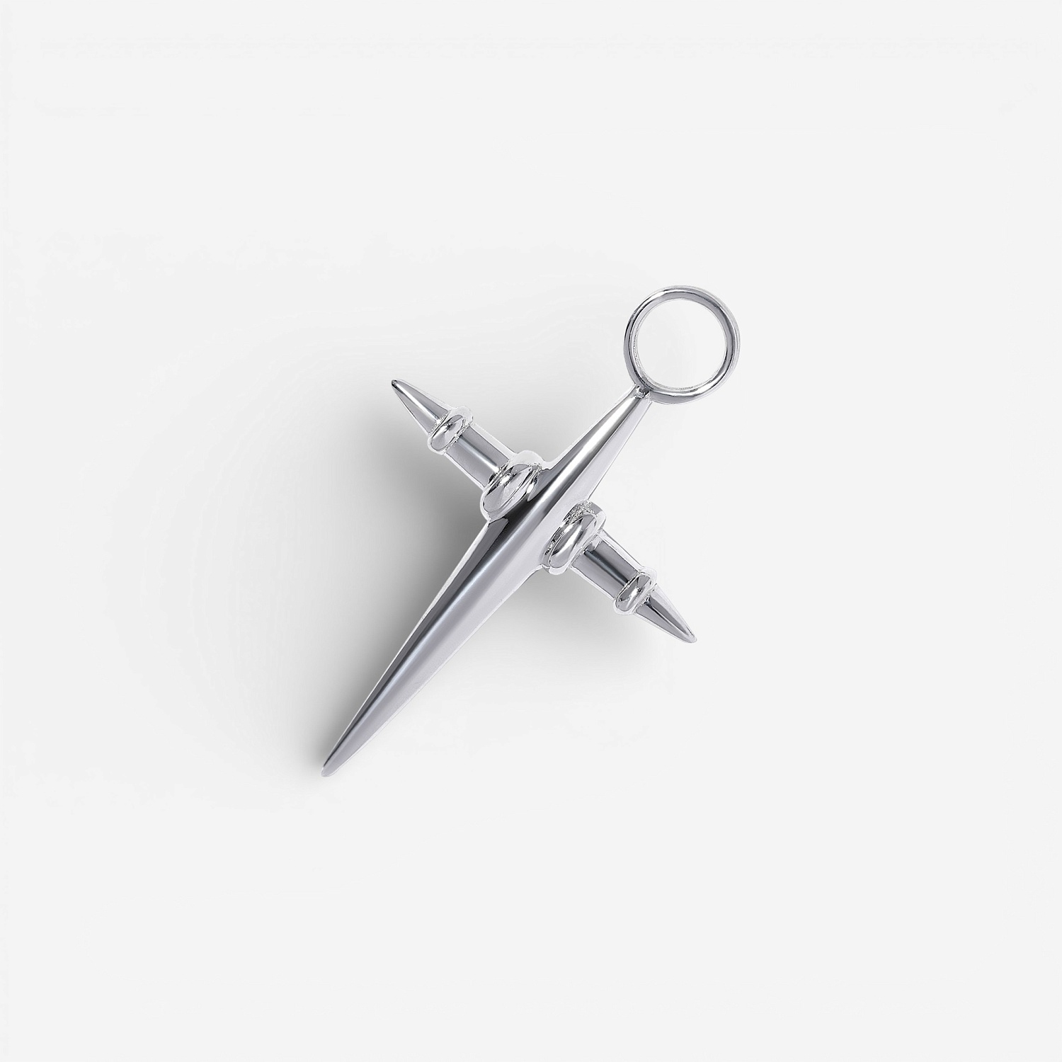 04-00-0283 Подвеска на серьгу Меч мудрости (Ag 925)-1