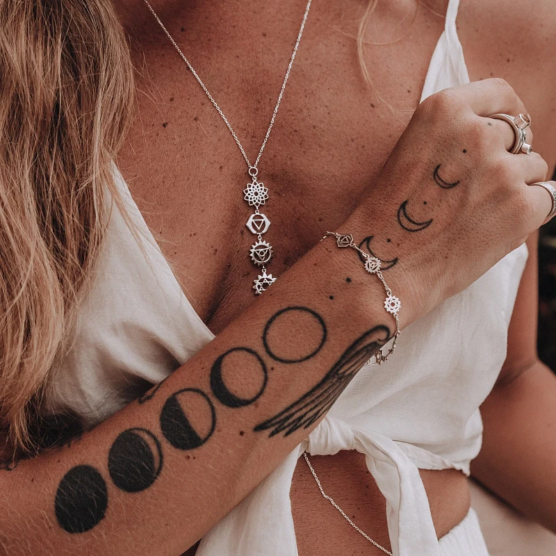 02-00-0003 Браслет "Чакры" (Ag 925)