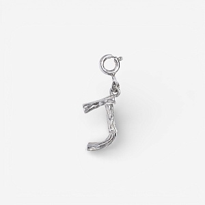 01-00-0563 Подвеска "J" на карабине (Ag 925)-1