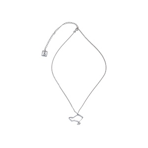 01-00-0184 Колье остров Бали с куб.цирконием (Ag 925)-2