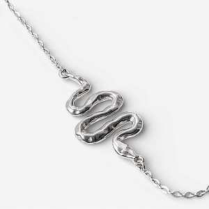 02-00-0502 Слейв-браслет со змеей (Ag 925)-1