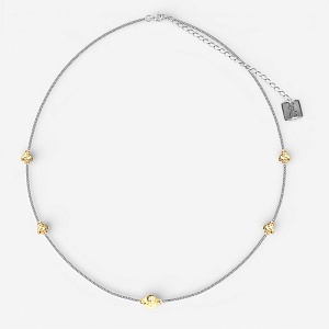 01-00-0746 Колье с фазами Луны в позолоте (Ag 925)-1