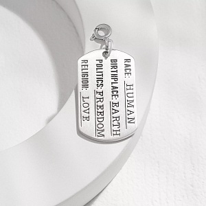 01-00-0656 Подвеска New civilizatiion (на карабине) (Ag 925)-2