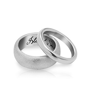 03-00-0008 Комплект колец TWINS (Ag 925)-2