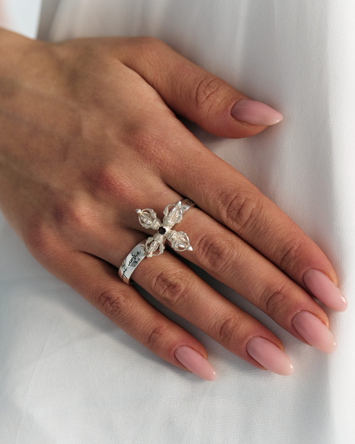 03-00-0643 Кольцо Ваджра (Ag 925)-2