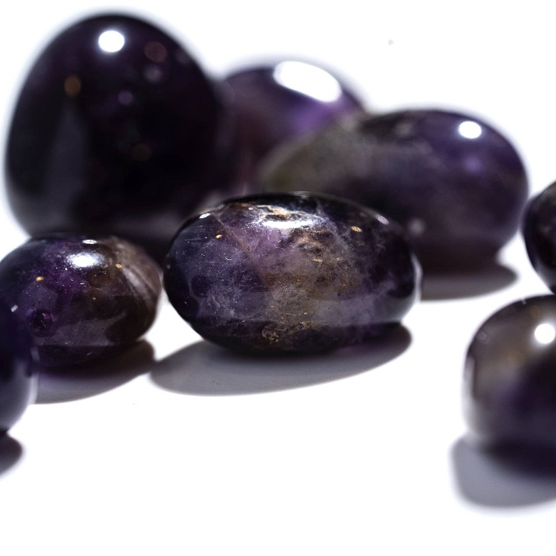 80-10-0050 Камень для медитации аметист (до 20 гр.)