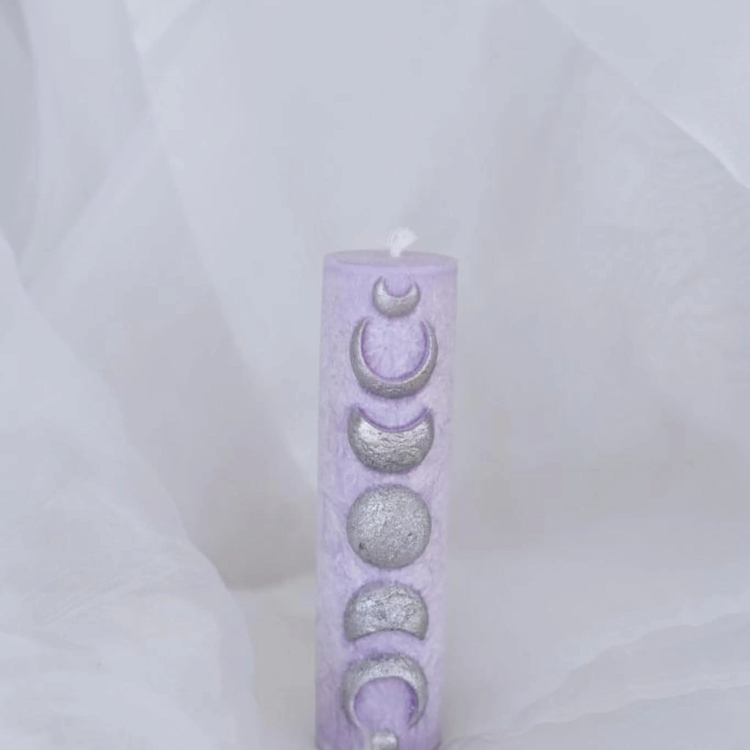 55-00-0005 Свеча "Фазы луны" сиреневая-3